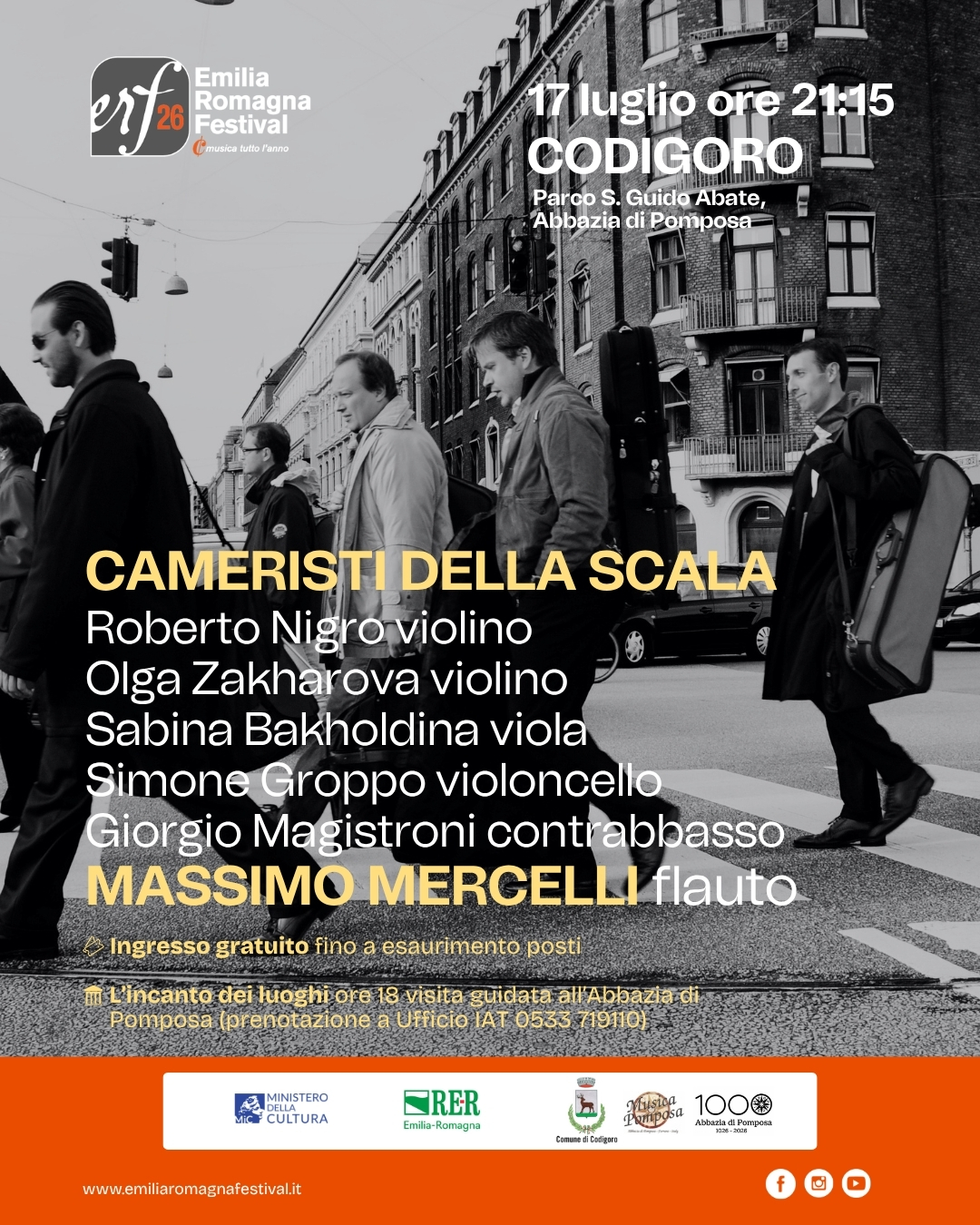 Concerto Cameristi della Scala e Massimo Mercelli