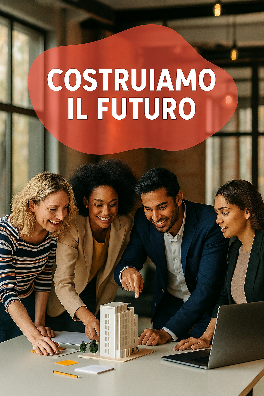 Persone che lavorano in un ufficio