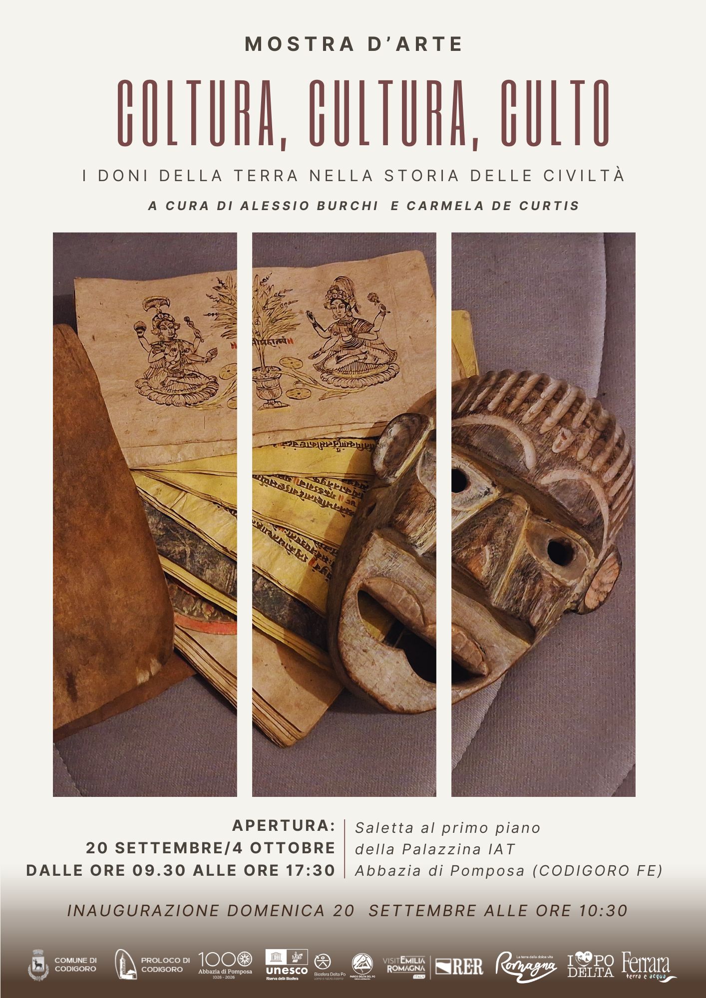 COLTURA, CULTURA, CULTO - I doni della terra nella storia delle civiltà